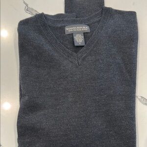 Banana Republic Gray Men's Sweater